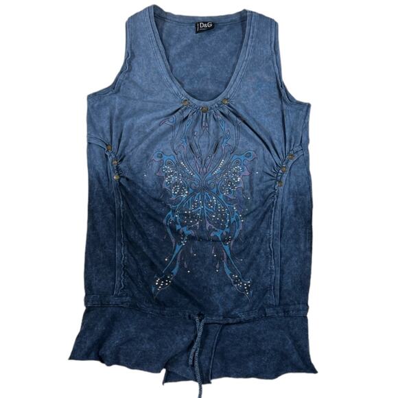 Dolce & Gabbana Blue Top | Size M - Picture 1 of 3